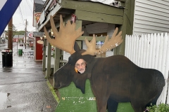 Alas, the only moose we would see in the North Woods Alas, the only moose we would see in the North Woods