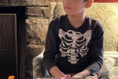 Jude, during opening of presents