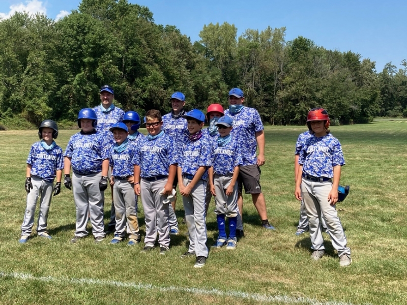 Sam's under-11 baseball travel team