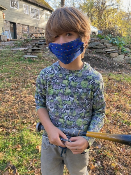 That's Jude, behind the mask