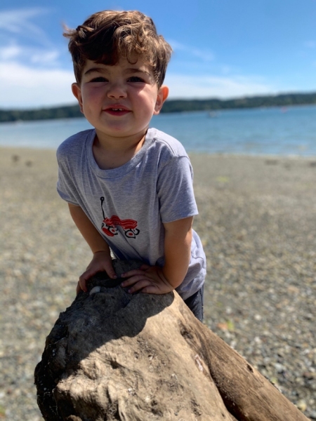 Luca, by the water