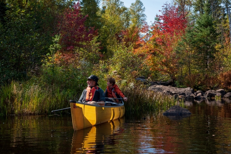 Together in the Boundary Waters. Photo by Cecilia Clark