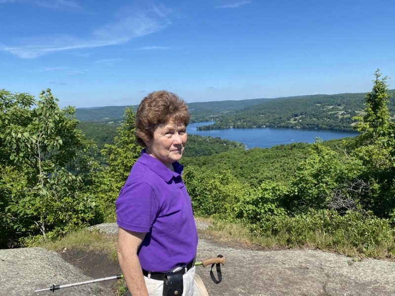 Above Lake Waramaug in New Preston CT