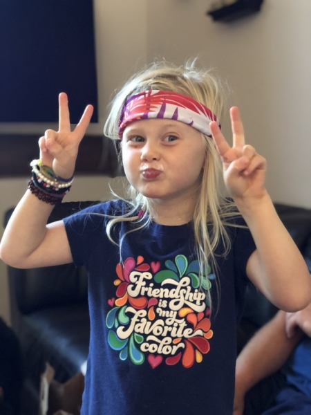 Maddie: "Peace, man"