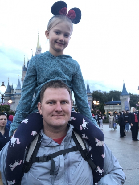 Aurora & Nate at Disney World